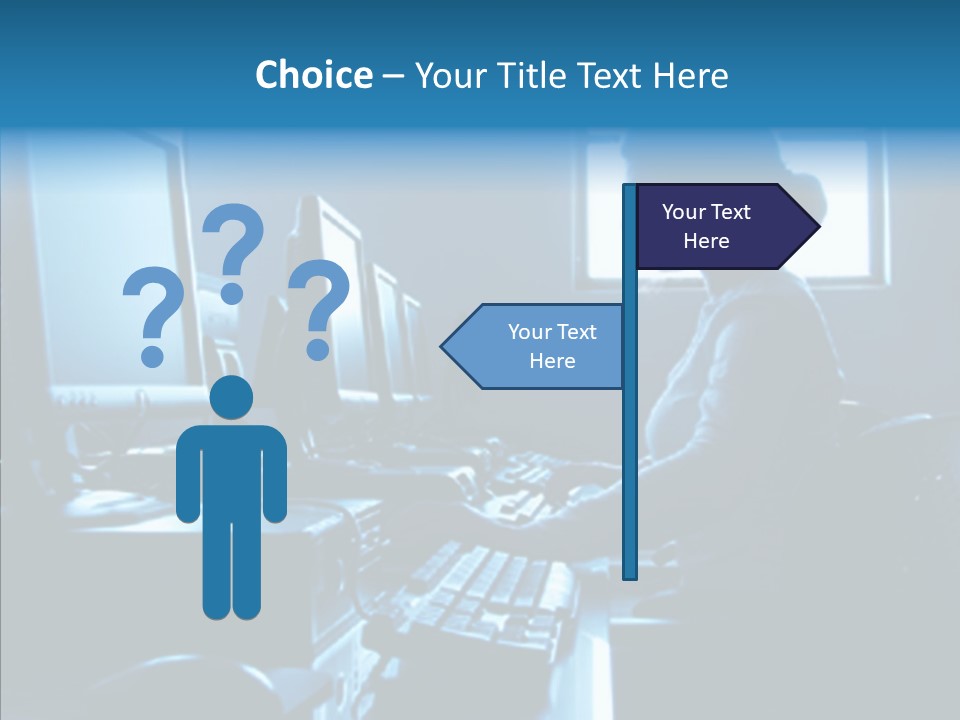 Laboratory Learning Young PowerPoint Template