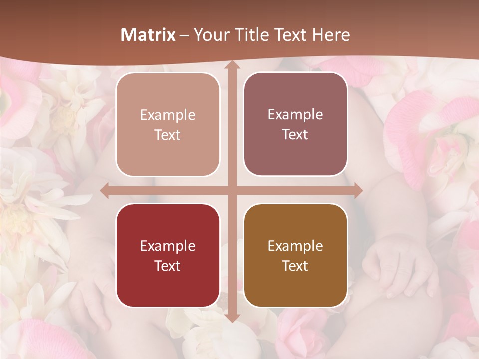 Studio Pink Lying PowerPoint Template