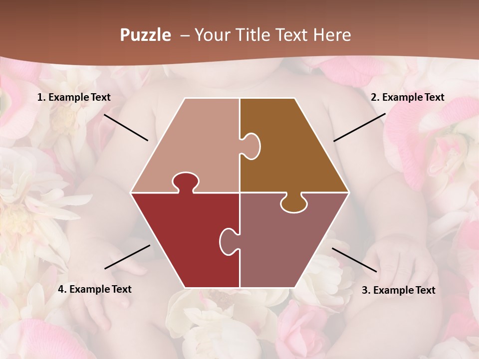 Studio Pink Lying PowerPoint Template