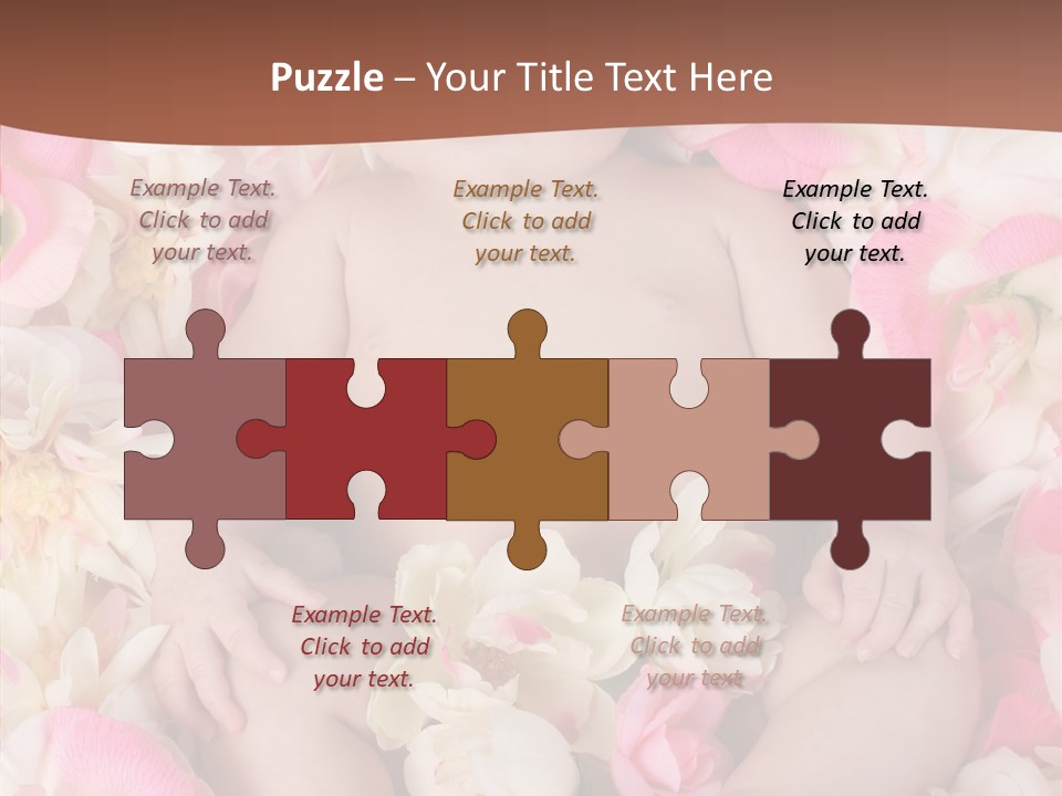 Studio Pink Lying PowerPoint Template