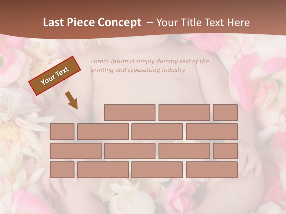 Studio Pink Lying PowerPoint Template