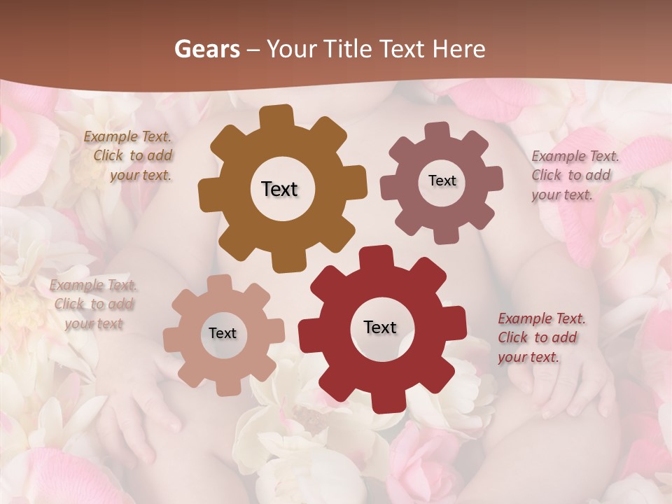 Studio Pink Lying PowerPoint Template