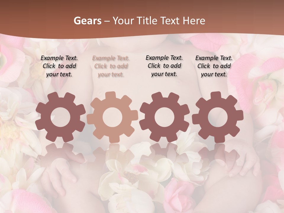 Studio Pink Lying PowerPoint Template