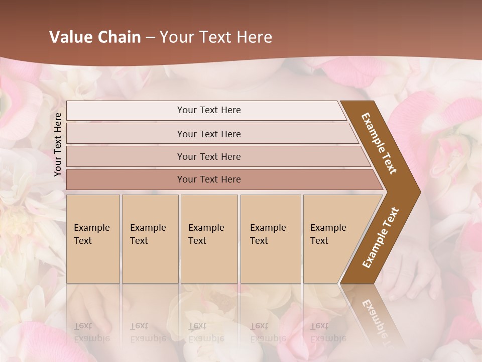 Studio Pink Lying PowerPoint Template