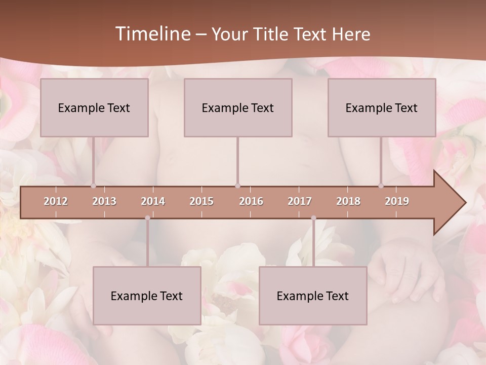 Studio Pink Lying PowerPoint Template