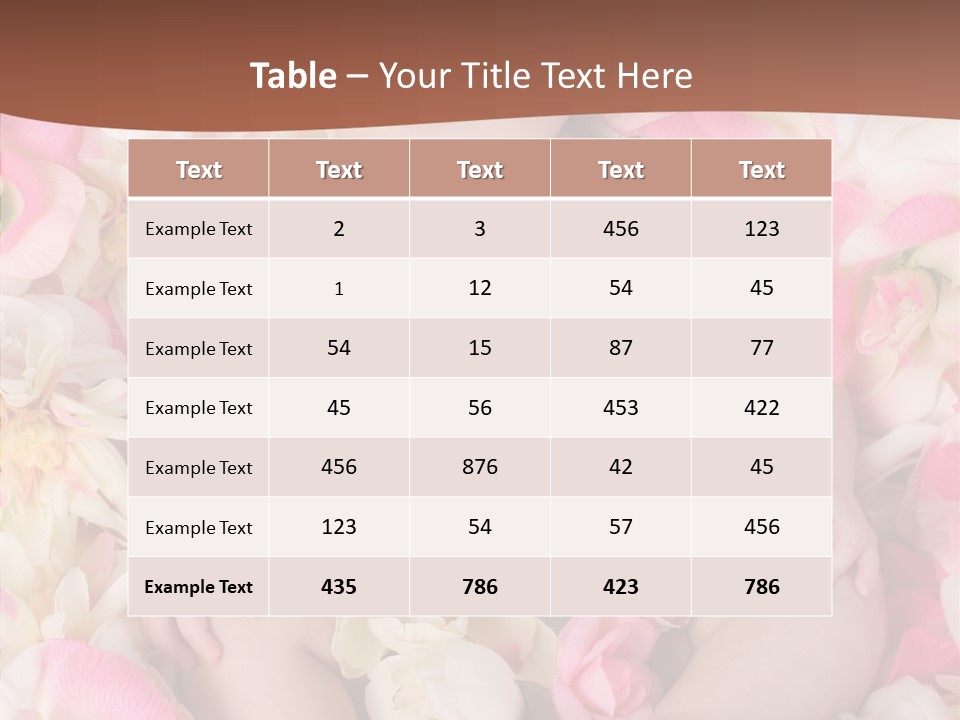 Studio Pink Lying PowerPoint Template