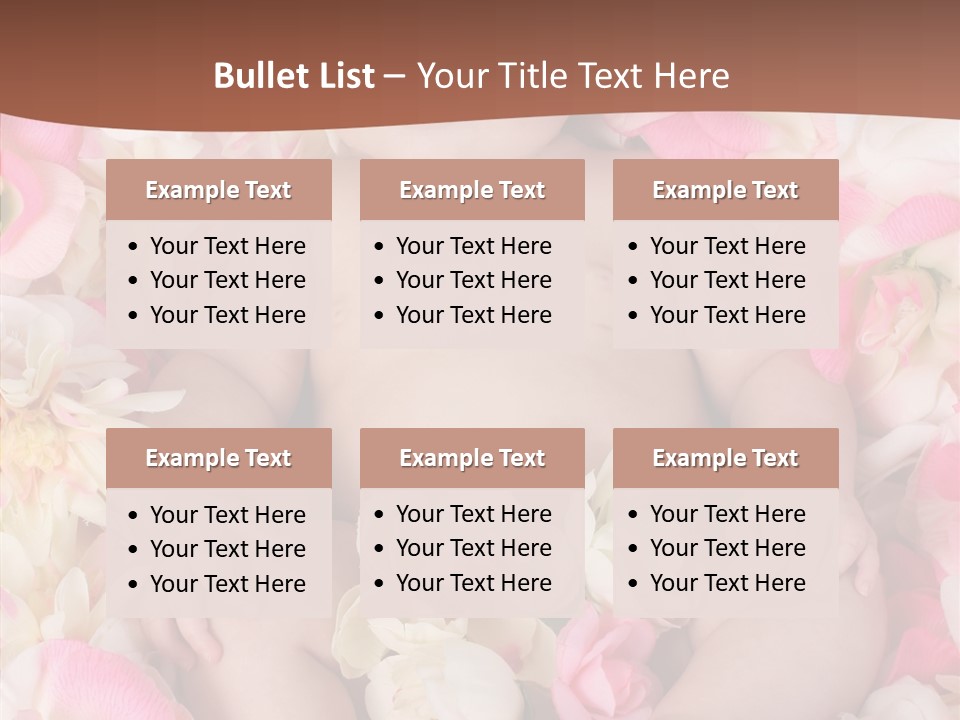 Studio Pink Lying PowerPoint Template