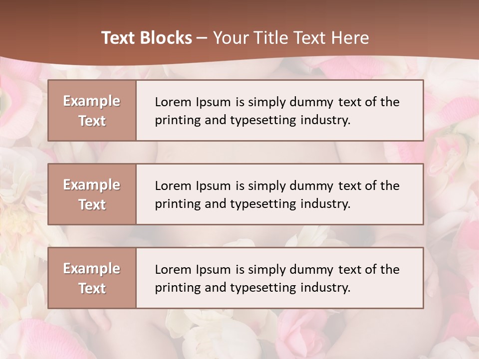 Studio Pink Lying PowerPoint Template