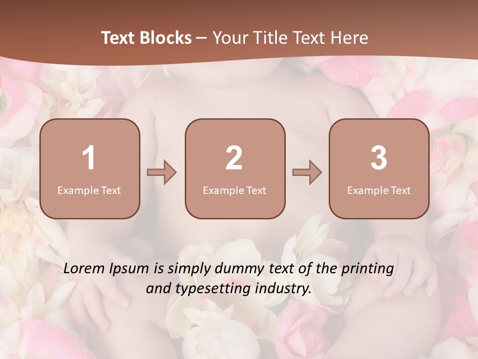 Studio Pink Lying PowerPoint Template