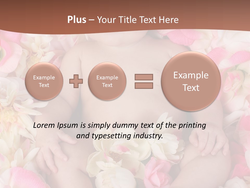 Studio Pink Lying PowerPoint Template
