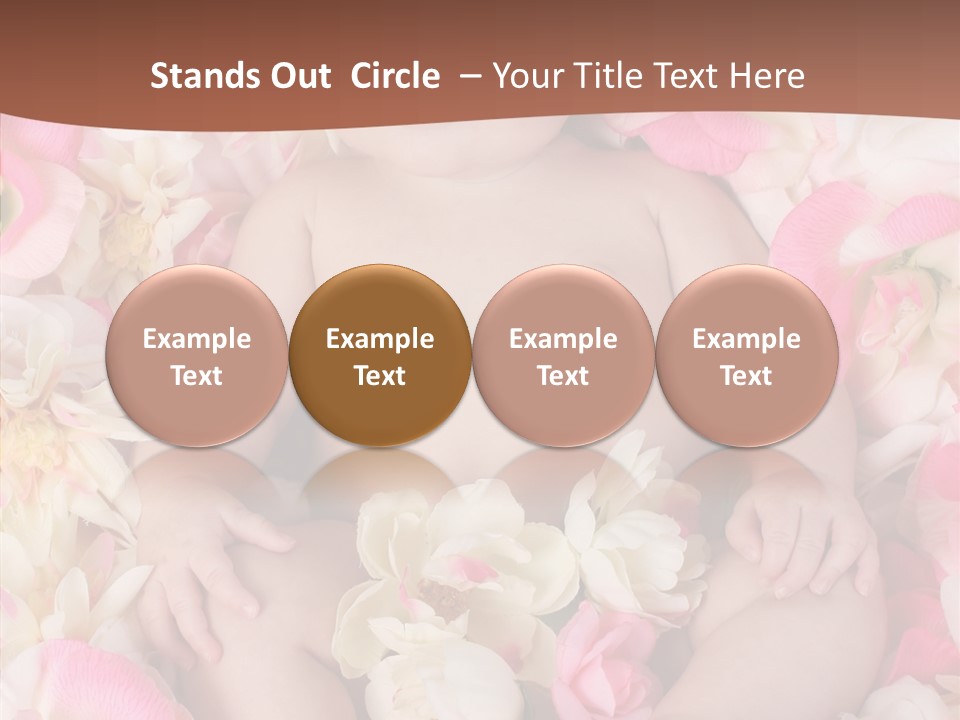 Studio Pink Lying PowerPoint Template