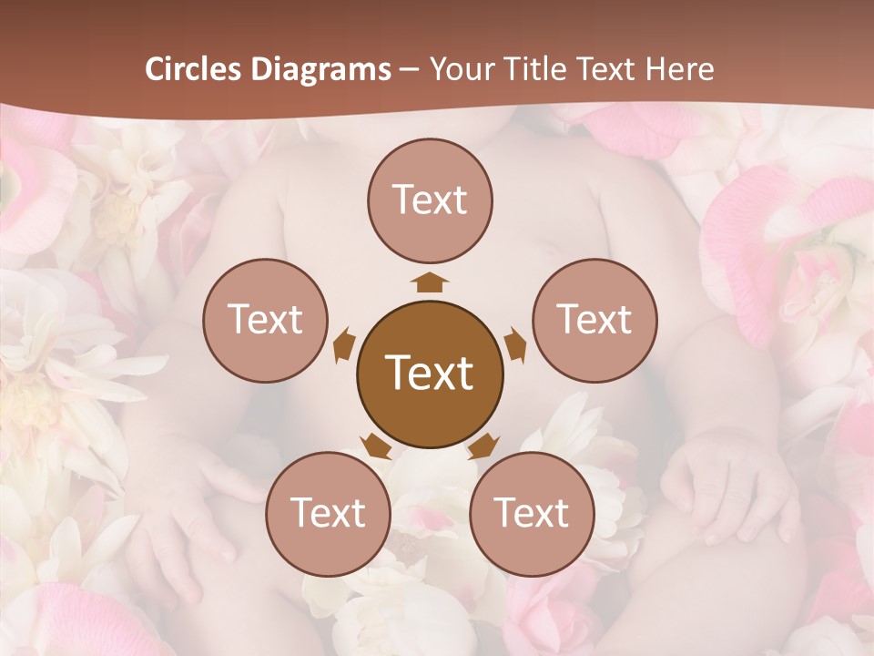 Studio Pink Lying PowerPoint Template