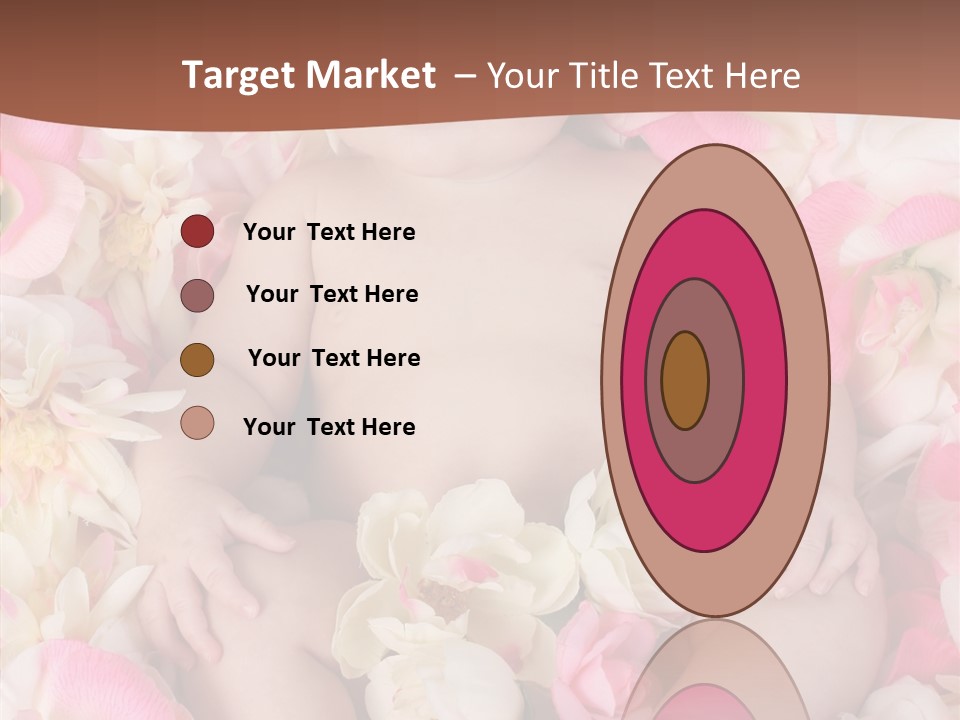 Studio Pink Lying PowerPoint Template