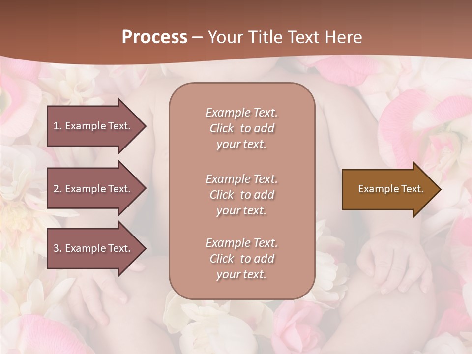 Studio Pink Lying PowerPoint Template