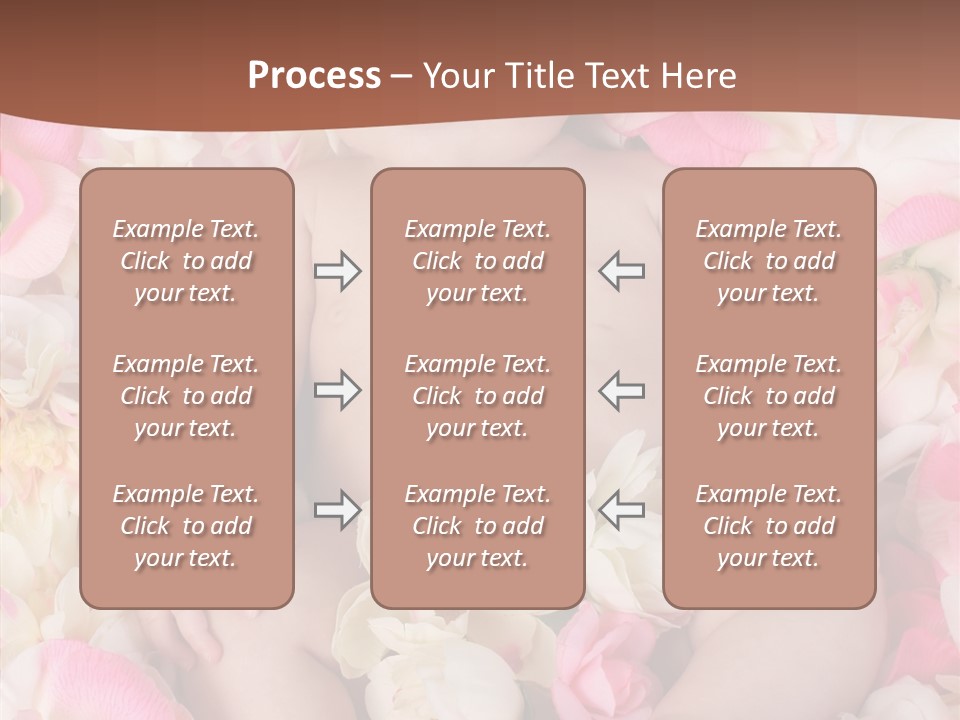 Studio Pink Lying PowerPoint Template