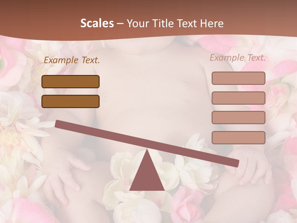 Studio Pink Lying PowerPoint Template