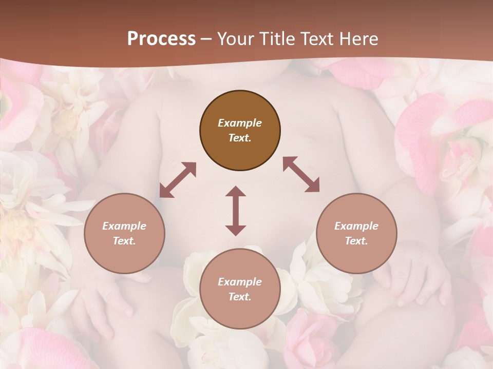 Studio Pink Lying PowerPoint Template