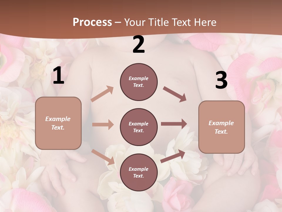 Studio Pink Lying PowerPoint Template