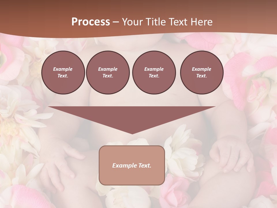 Studio Pink Lying PowerPoint Template