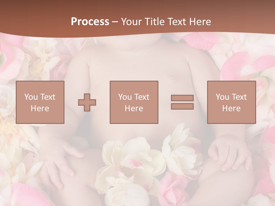 Studio Pink Lying PowerPoint Template