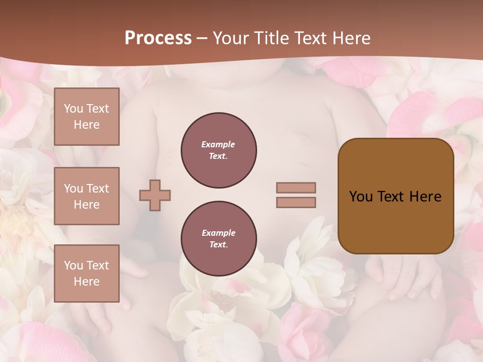 Studio Pink Lying PowerPoint Template