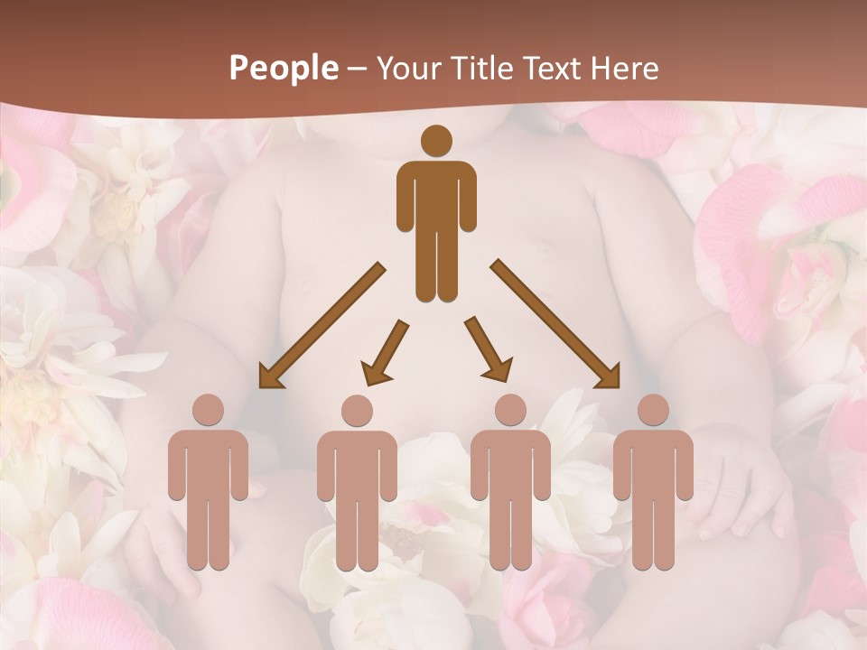 Studio Pink Lying PowerPoint Template