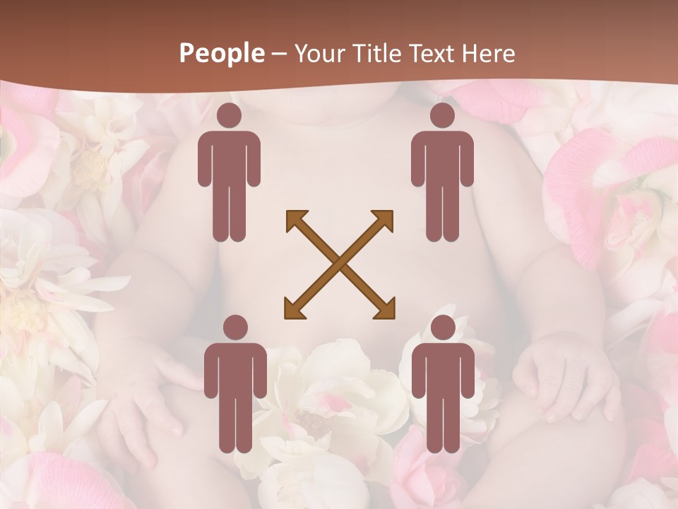 Studio Pink Lying PowerPoint Template