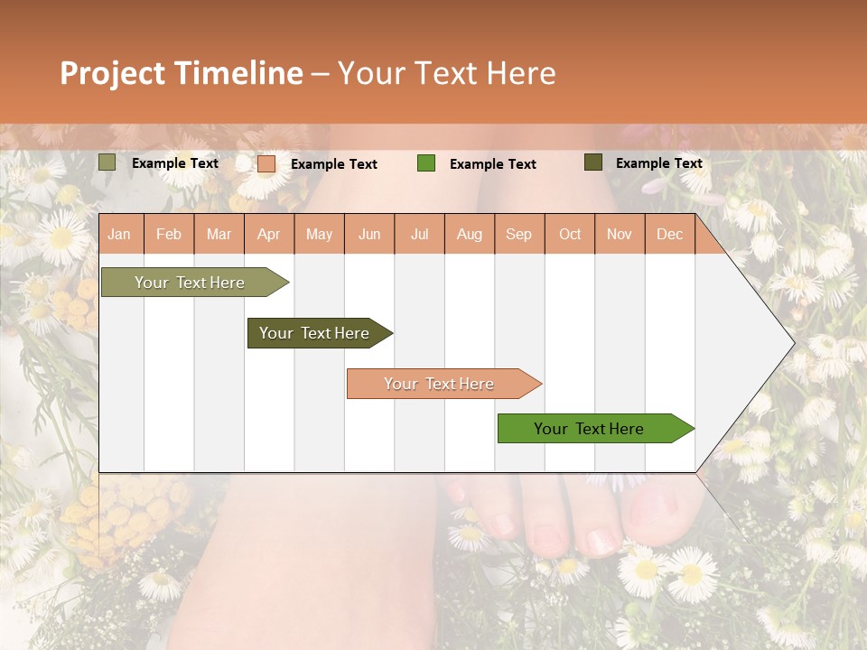 Natural Caucasian Seduce PowerPoint Template