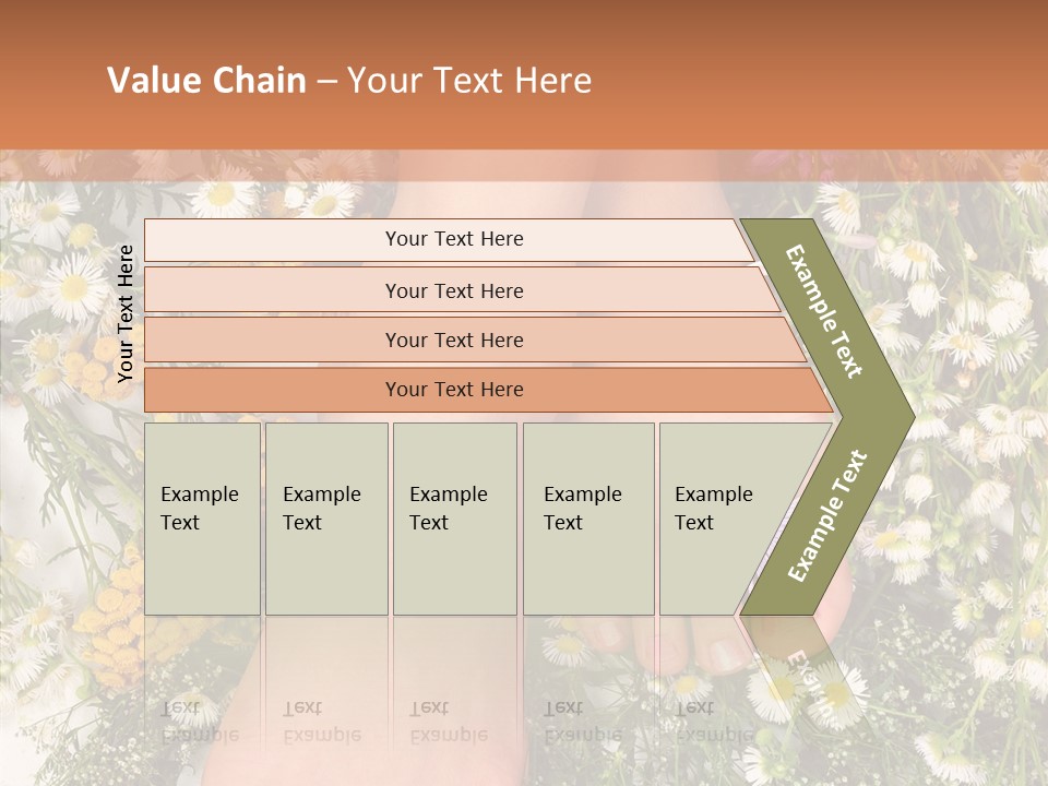 Natural Caucasian Seduce PowerPoint Template