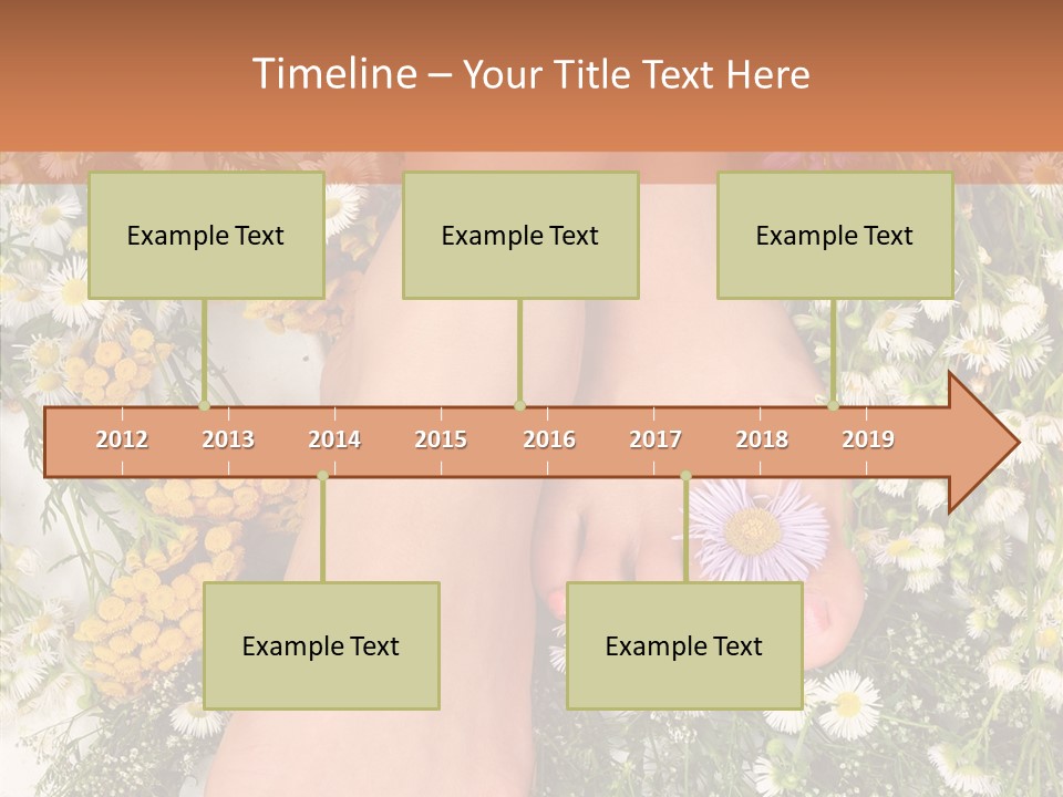 Natural Caucasian Seduce PowerPoint Template