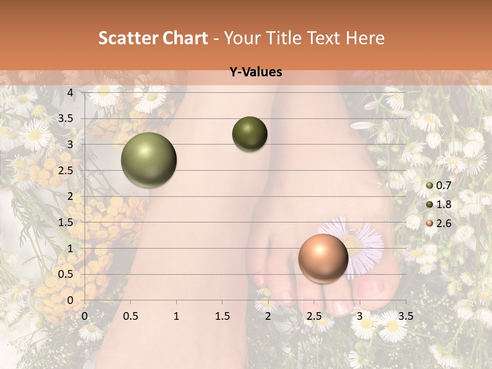 Natural Caucasian Seduce PowerPoint Template