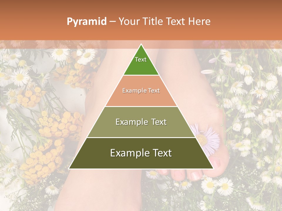 Natural Caucasian Seduce PowerPoint Template