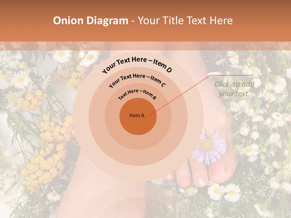 Natural Caucasian Seduce PowerPoint Template