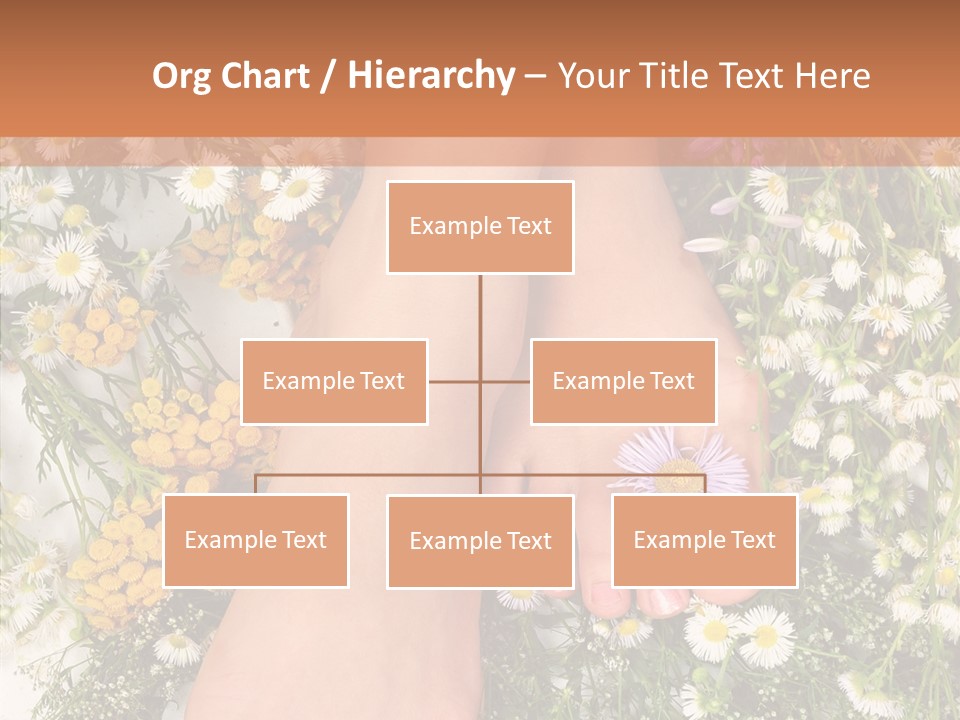 Natural Caucasian Seduce PowerPoint Template