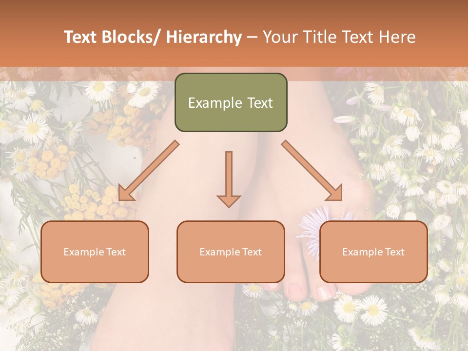 Natural Caucasian Seduce PowerPoint Template
