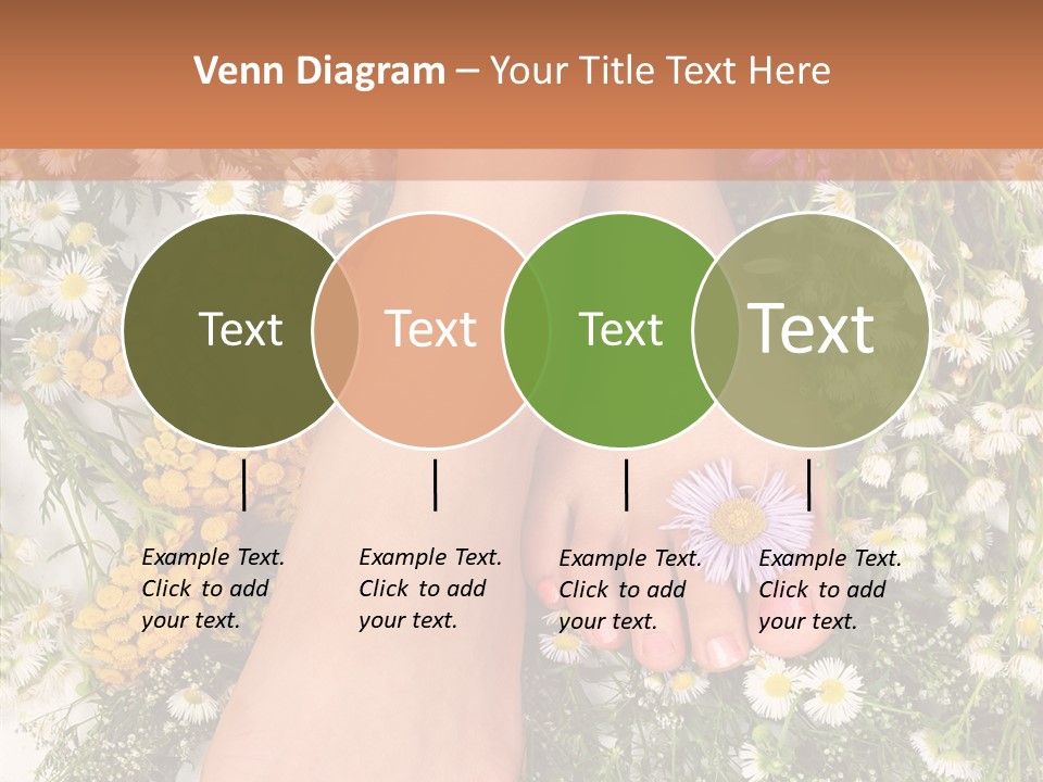 Natural Caucasian Seduce PowerPoint Template