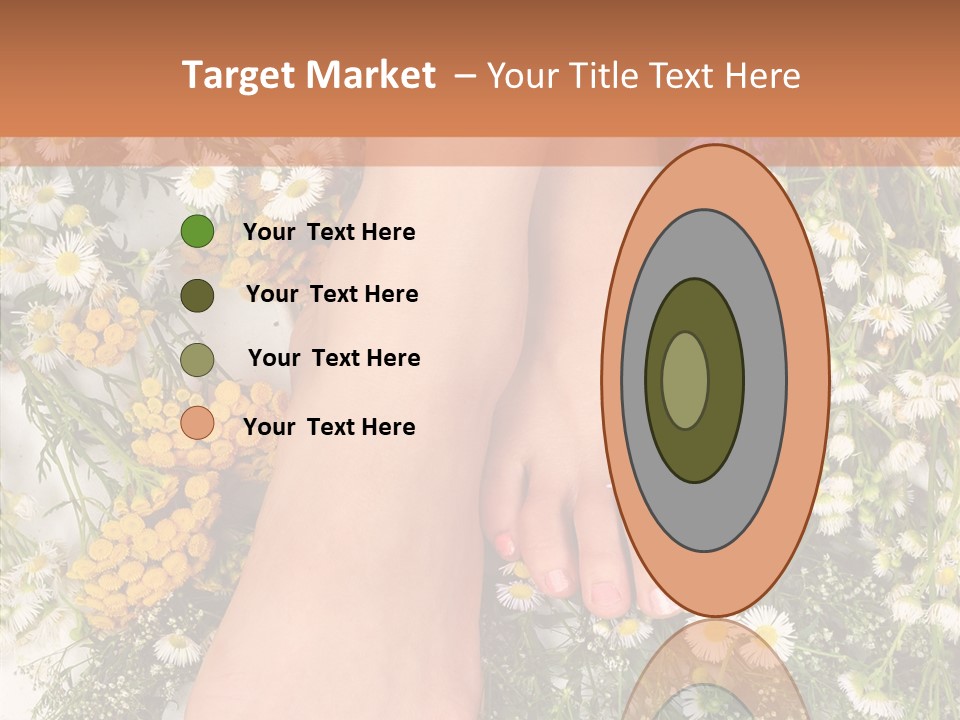 Natural Caucasian Seduce PowerPoint Template