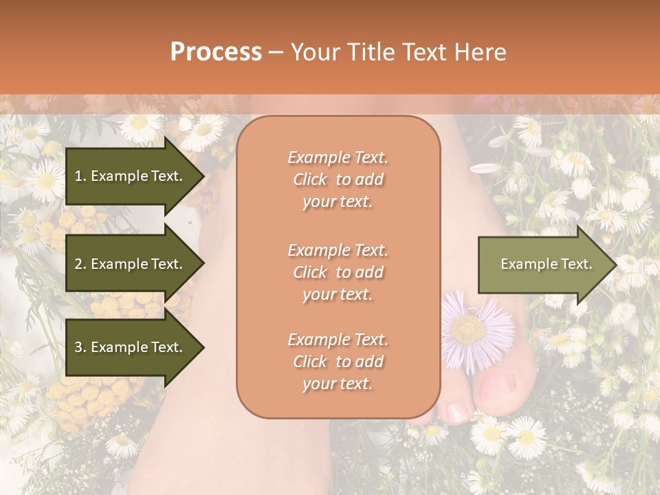 Natural Caucasian Seduce PowerPoint Template