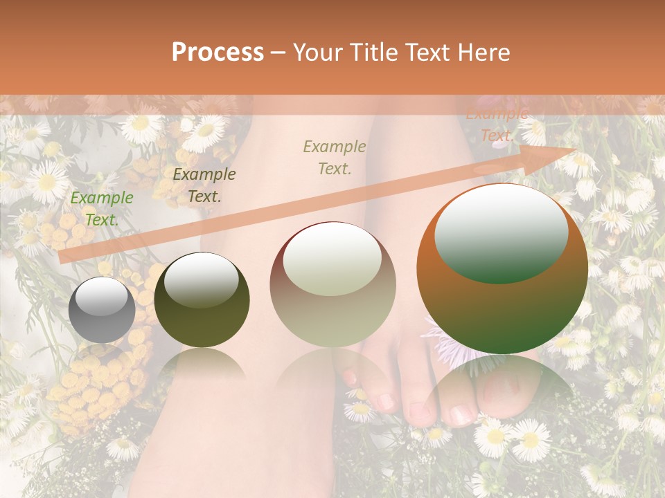 Natural Caucasian Seduce PowerPoint Template