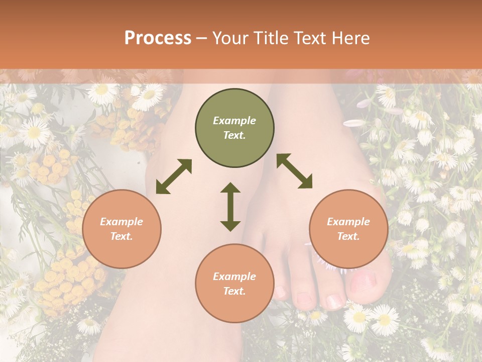 Natural Caucasian Seduce PowerPoint Template