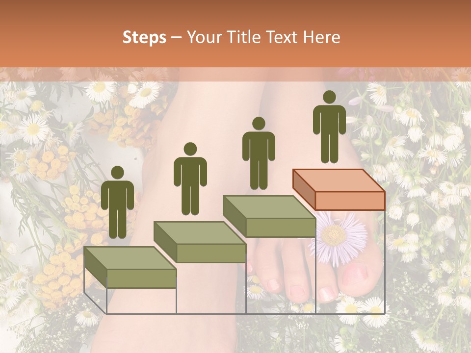 Natural Caucasian Seduce PowerPoint Template