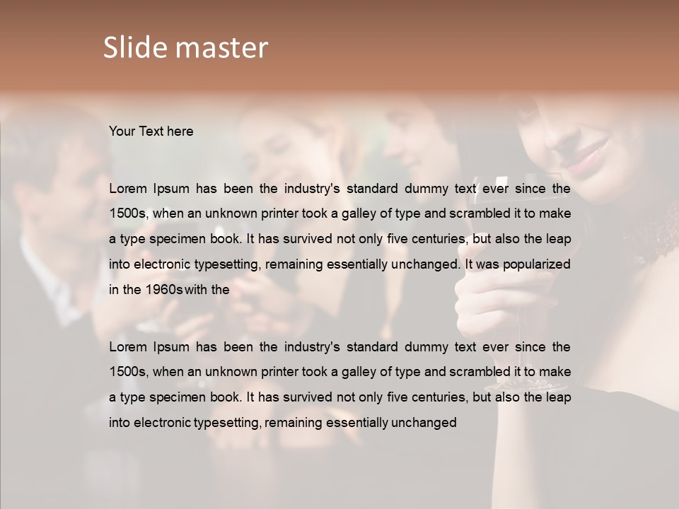 Beautiful Celebrate People PowerPoint Template