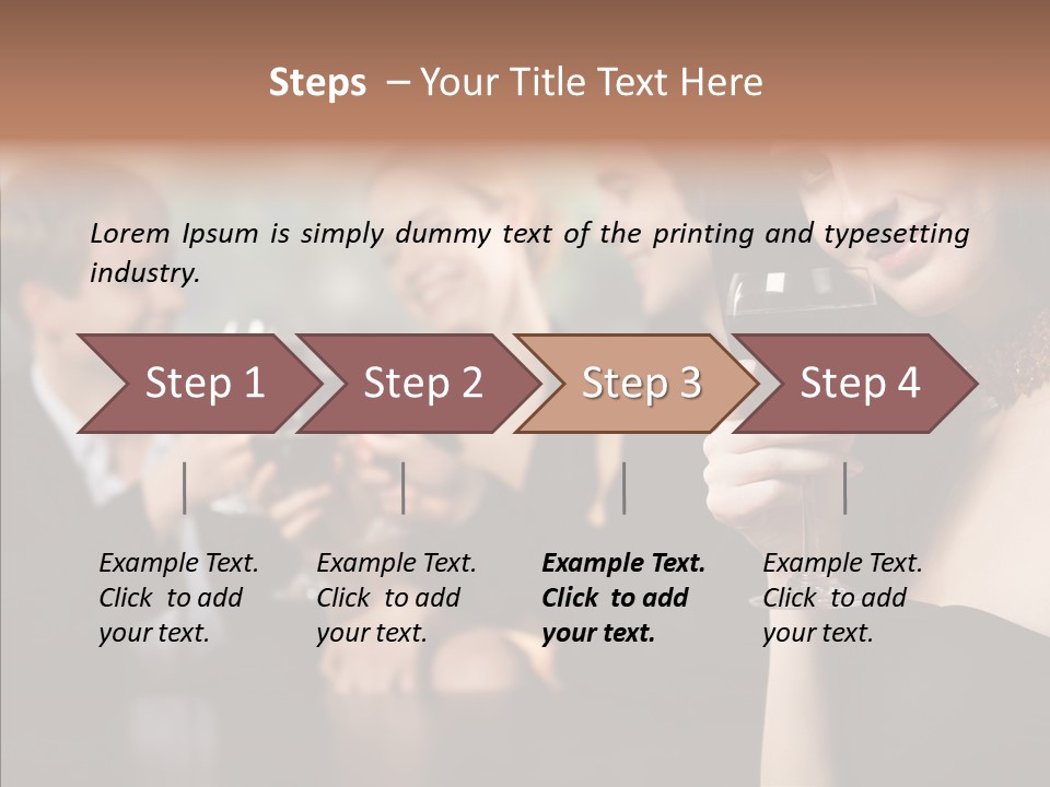 Beautiful Celebrate People PowerPoint Template