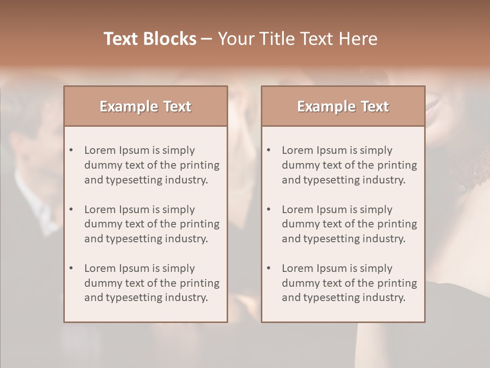 Beautiful Celebrate People PowerPoint Template