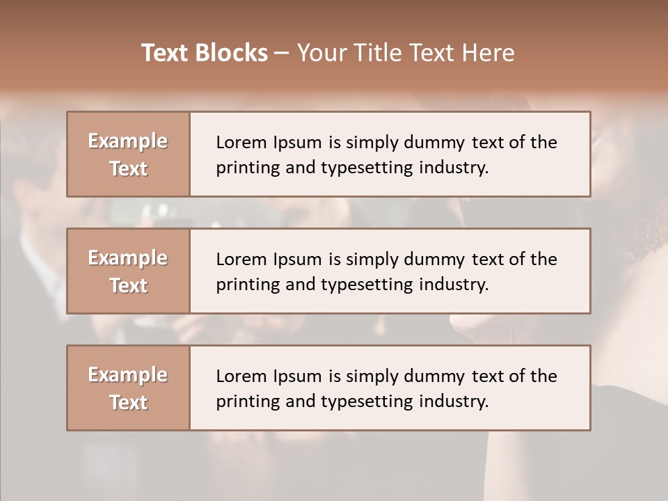 Beautiful Celebrate People PowerPoint Template