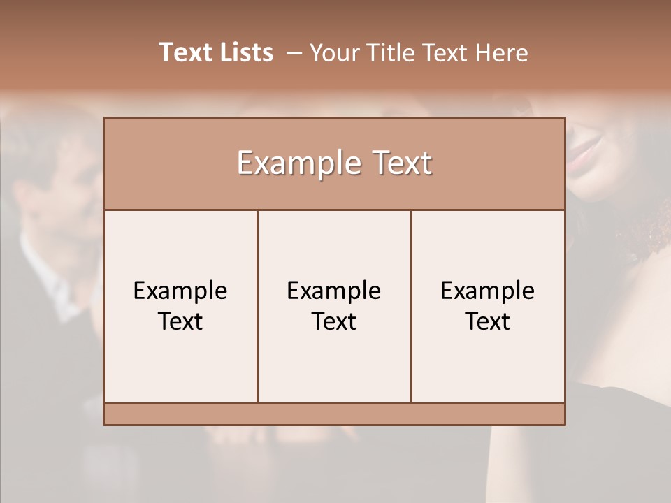 Beautiful Celebrate People PowerPoint Template
