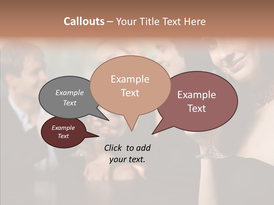 Beautiful Celebrate People PowerPoint Template