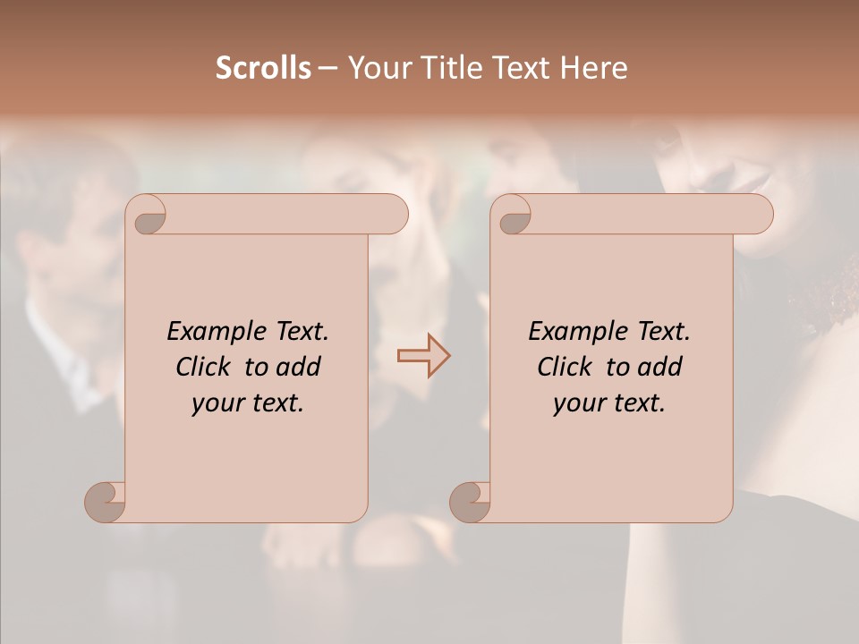Beautiful Celebrate People PowerPoint Template