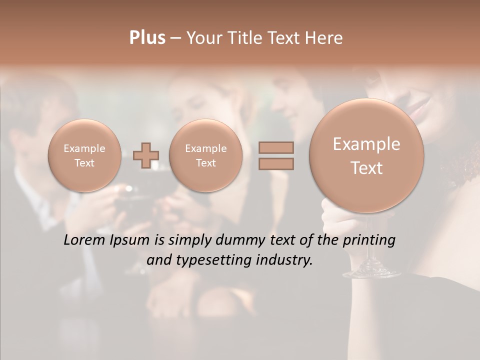 Beautiful Celebrate People PowerPoint Template