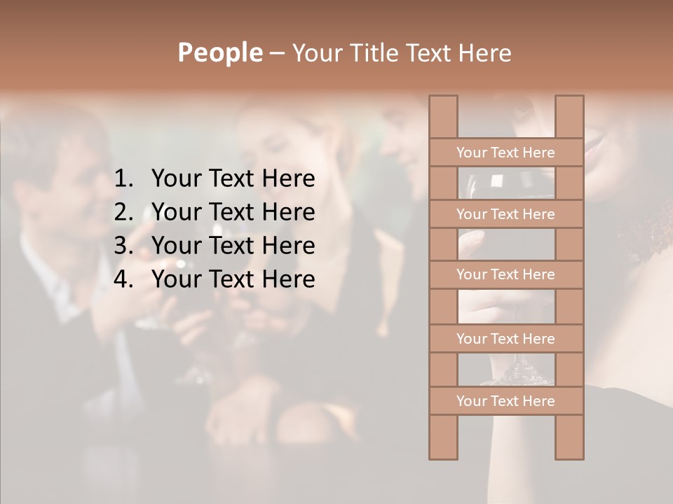 Beautiful Celebrate People PowerPoint Template